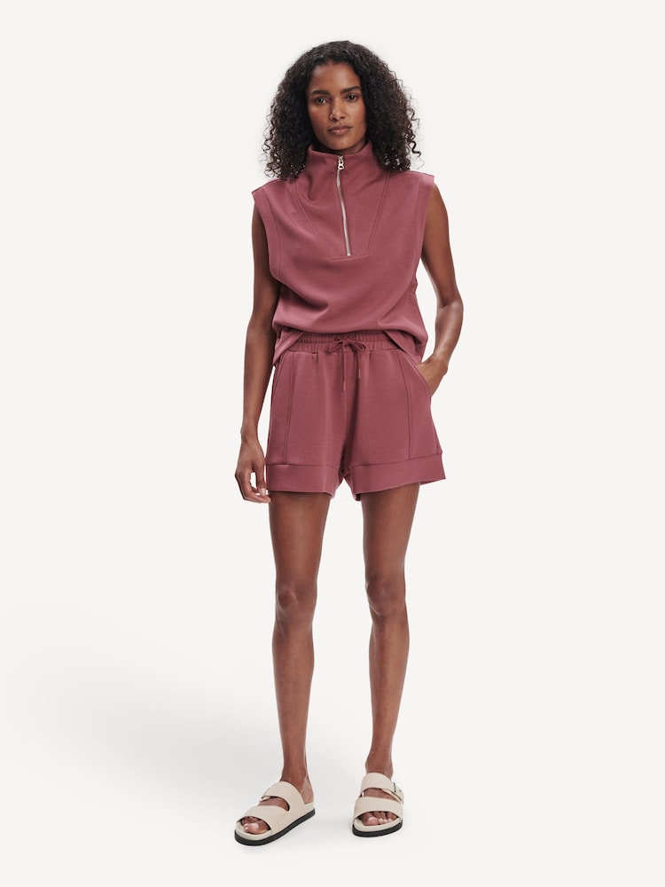 Varley Pink Atrium High Rise Shorts 4.5 - Image 1 of 2