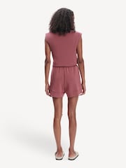 Varley Pink Atrium High Rise Shorts 4.5 - Image 2 of 2