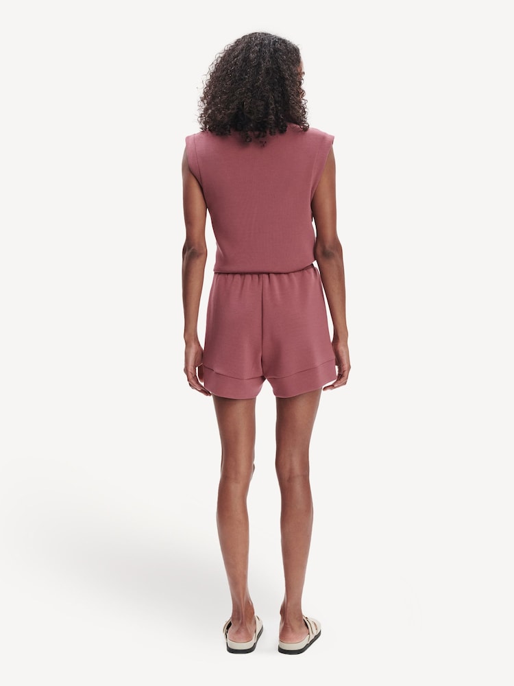 Varley Pink Atrium High Rise Shorts 4.5 - Image 2 of 2