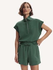 Varley Green Kelly Half Zip Jumper - Image 5 of 6