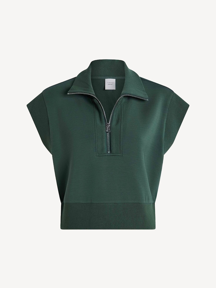 Varley Green Kelly Half Zip Jumper - Image 6 of 6