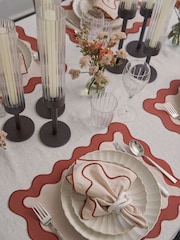 Sixty3 Styled Set of 4 Dusty Rose Placemats - Image 1 of 6