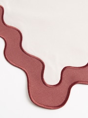 Sixty3 Styled Set of 4 Dusty Rose Placemats - Image 6 of 6