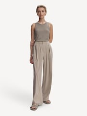 Varley Cream Kayson Wide Leg 32 Trousers - Image 1 of 8