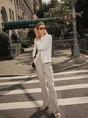 Varley Cream Kayson Wide Leg 32 Trousers - Image 4 of 8