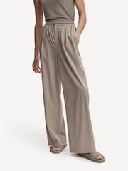 Varley Cream Kayson Wide Leg 32 Trousers - Image 6 of 8