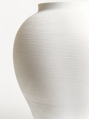 Sixty3 Styled White Elena Vase - Image 4 of 5