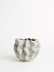 Sixty3 Styled Neutral Valencia Vase - Image 3 of 5