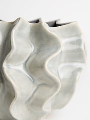 Sixty3 Styled Neutral Valencia Vase - Image 5 of 5