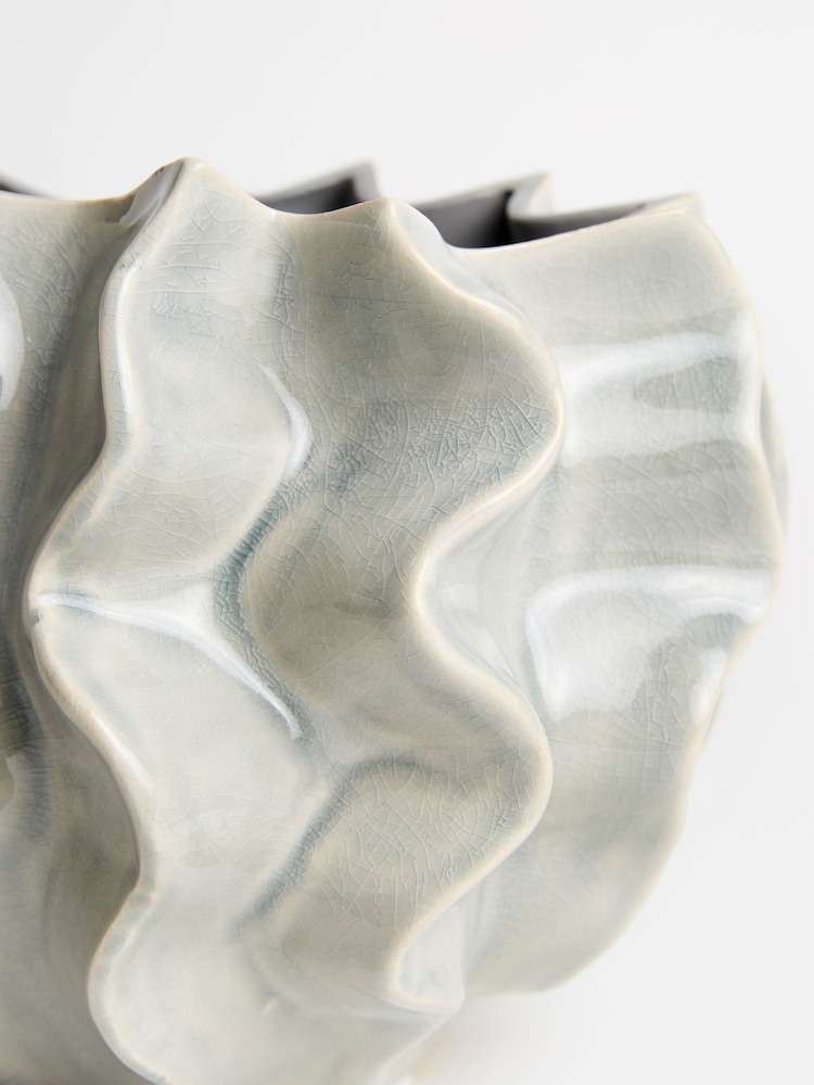 Sixty3 Styled Neutral Valencia Vase - Image 5 of 5
