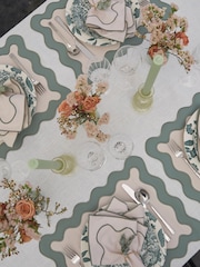 Sixty3 Styled Set of 4 Sage Placemats - Image 2 of 6