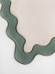Sixty3 Styled Set of 4 Sage Placemats - Image 6 of 6