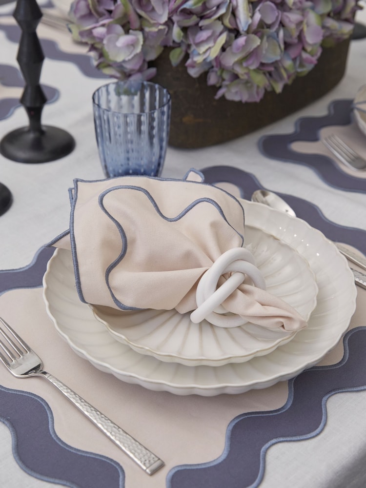 Sixty3 Styled Set of 4 Dusk Napkins - Image 1 of 6