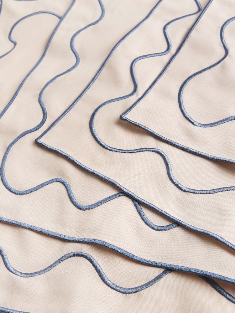 Sixty3 Styled Set of 4 Dusk Napkins - Image 6 of 6