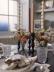Sixty3 Styled Set of 2 Black Luminara Candlesticks - Image 2 of 5