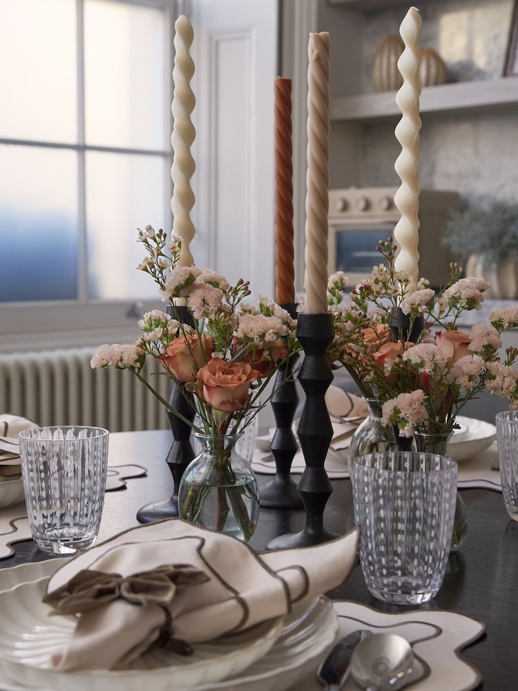 Sixty3 Styled Set of 2 Black Luminara Candlesticks - Image 2 of 5