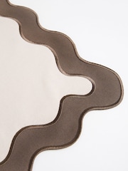 Sixty3 Styled Set of 4 Mocha Placemats - Image 6 of 6