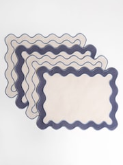Sixty3 Styled Set of 4 Dusk Placemats - Image 4 of 6