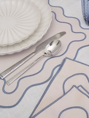Sixty3 Styled Ombre White Set of 4 Daphne Side Plates - Image 3 of 7