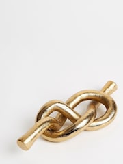 Sixty3 Styled Gold Lucienne Knot Ornament - Image 4 of 6
