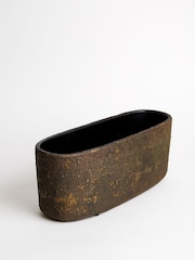 Sixty3 Styled Brown Aurelia Vase - Image 5 of 6