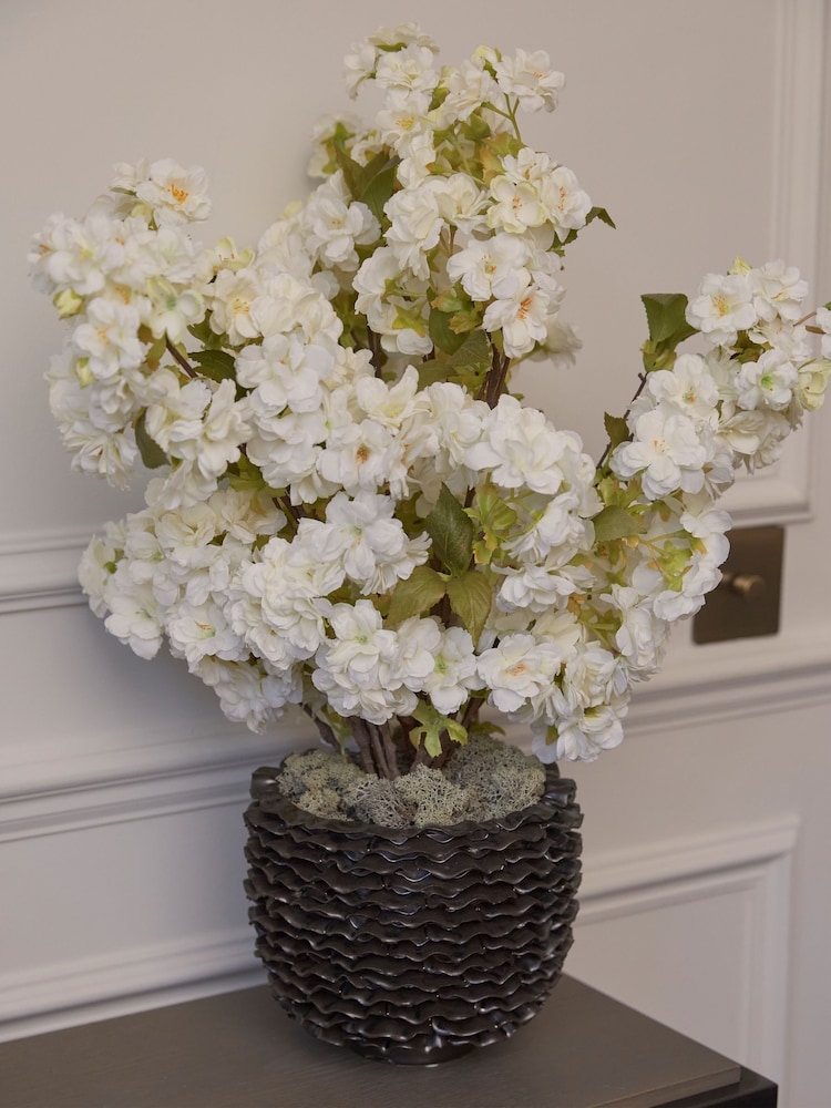 Sixty3 Styled Bronze Petal Vase - Image 1 of 3