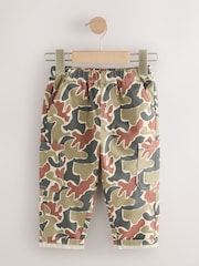 Red/Green Camo Side Pocket Pull On Trousers (3mths-7yrs) - Image 4 of 7