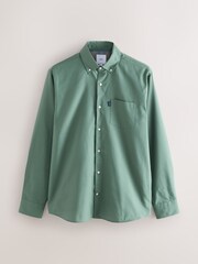 Seafoam Green Regular Fit Button Down Easy Iron Oxford Shirt - Image 1 of 1