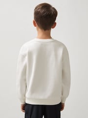 Reiss Mya McLaren F1 Team Laurel Print Sweatshirt - Imagen 5 de 7