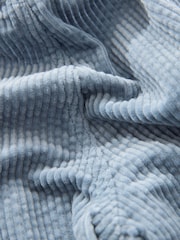 Light Blue Textured Corduroy Pull On Trousers (3mths-7yrs) - Image 8 of 8