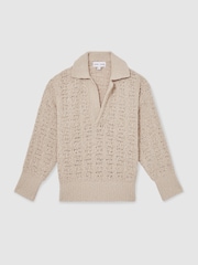 Reiss Hunter Reiss | Les 100 Ciels Bouclé Jumper - Bild 2 von 7