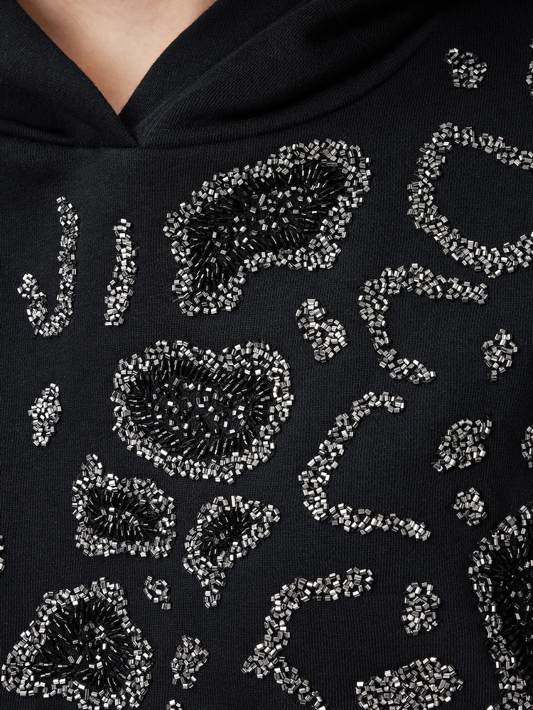 AllSaints Flow Embellished Pippa Hoodie - صورة 3 من 3