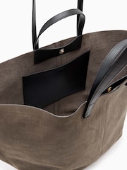 AllSaints Grey Phoenix E/W Tote - Image 3 of 5
