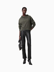 AllSaints Green Irina Hoodie - Image 3 of 7