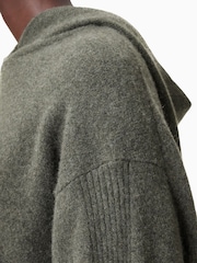 AllSaints Green Irina Hoodie - Image 4 of 7