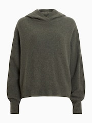AllSaints Green Irina Hoodie - Image 7 of 7