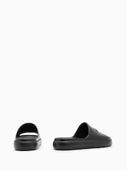 AllSaints Black Dune Sliders - Image 3 of 5