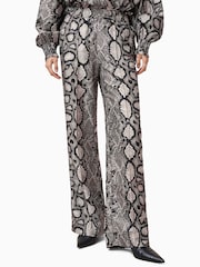 AllSaints White Charli Trousers - Image 4 of 7