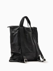 AllSaints Black Kei Backpack - Image 2 of 6