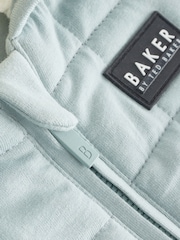 Baker by Ted Baker Green Quilted Jacket T-Shirt and Trousers Set - Image 5 of 5