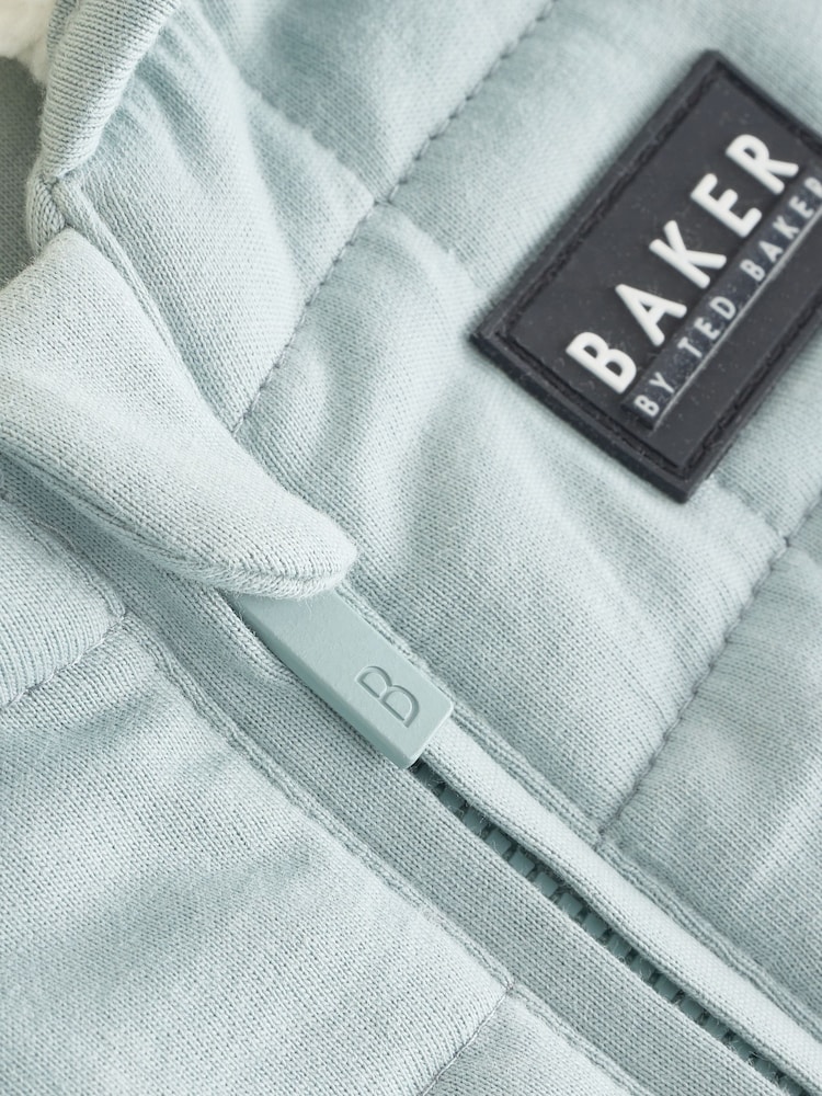 Baker by Ted Baker Green Quilted Jacket T-Shirt and Trousers Set - Image 5 of 5