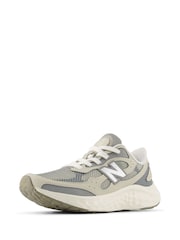 New Balance Grey Womens Fresh Foam Arishi V4 Trainers - Image 4 of 12