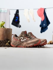 New Balance Natural/Coral Womens Fresh Foam X Hierro V9 Trainers - Image 5 of 5