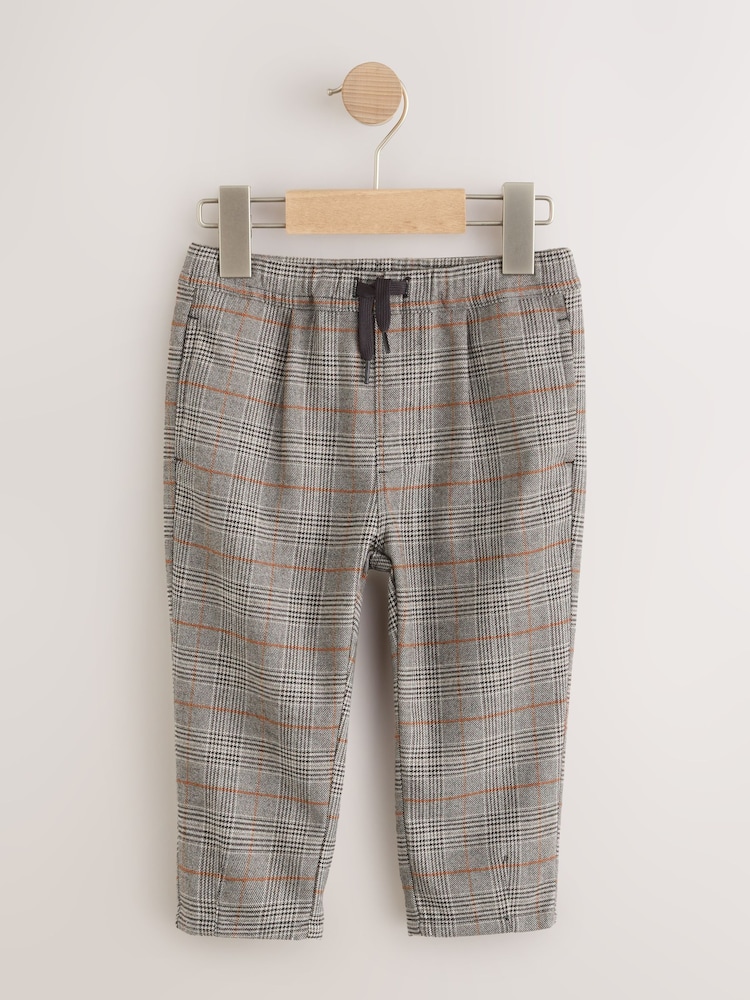 Charcoal Grey Pull On Smart Trousers (3mths-7yrs) - Image 1 of 5