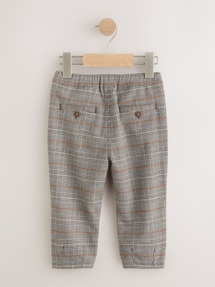 Charcoal Grey Pull On Smart Trousers (3mths-7yrs) - Image 2 of 5