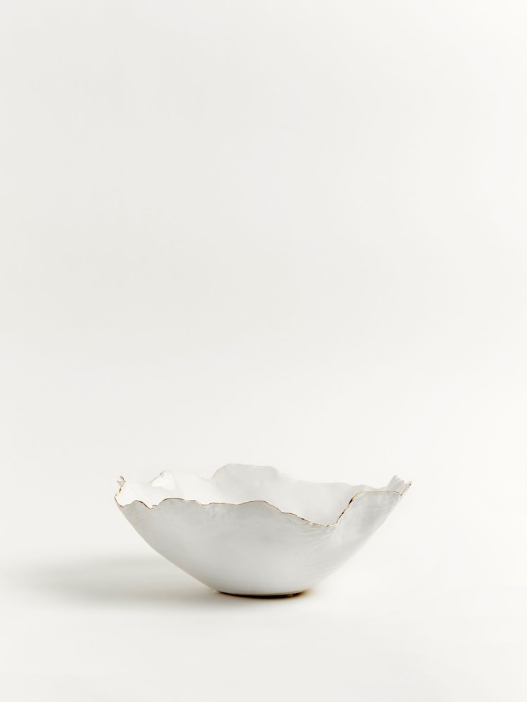 Sixty3 Styled White Estelle Bowl - Image 4 of 7