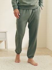 Sage Green Soft Waffle Pyjamas Hoodie Set - Image 4 of 11