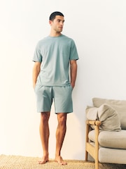 Black/Chocolate Brown/Grey Jersey Pyjamas Shorts Set 3 Pack - Image 11 of 13