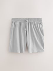 Black/Chocolate Brown/Grey Jersey Pyjamas Shorts Set 3 Pack - Image 3 of 13