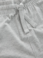 Lilac Purple/Grey Marl - Jersey Short Pyjamas Set - Imagen 10 de 14